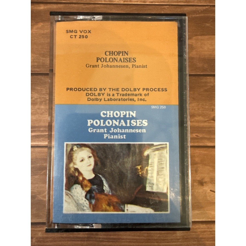 Chopin Polonaises Grant Johannesen Cassette